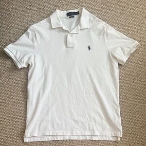 Polo Ralph Lauren White Polo Shirt